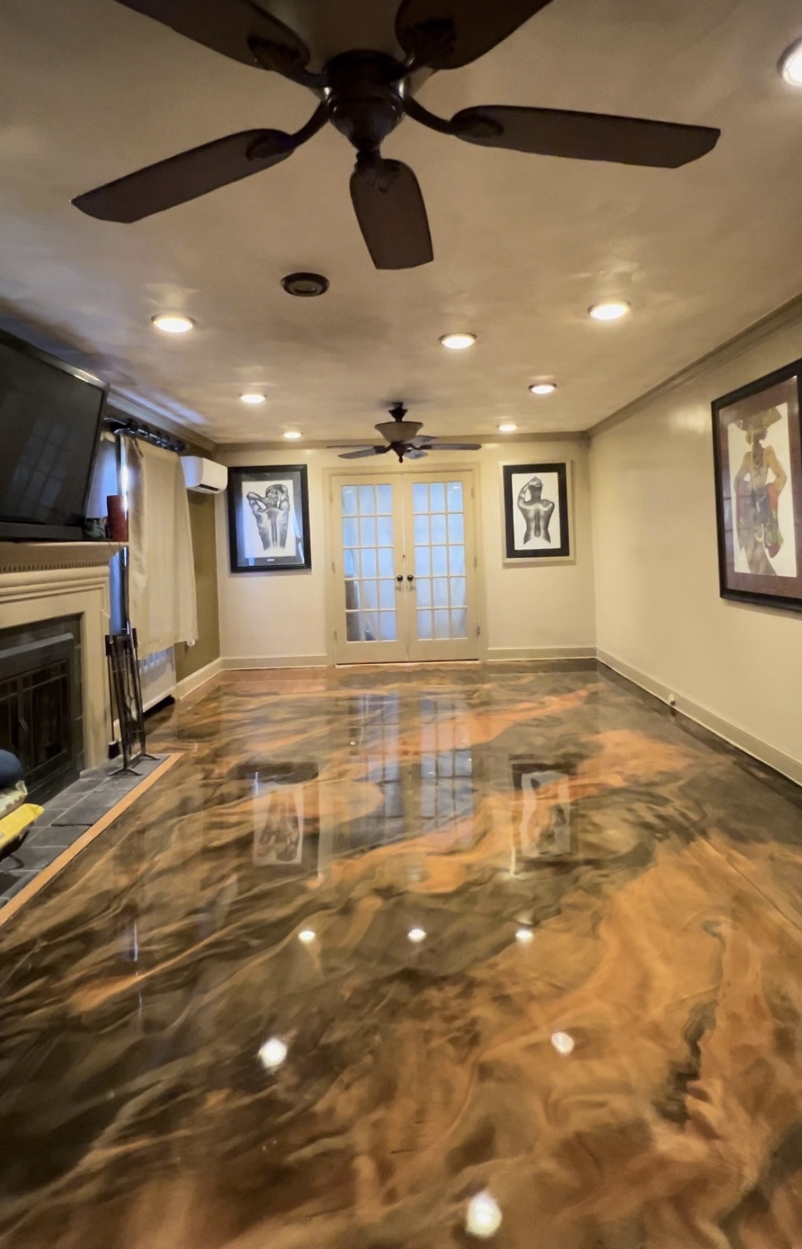 mayhem coatings custom epoxy flooring